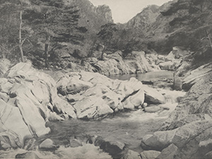 昇仙峡の昔の写真1