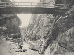昇仙峡の昔の写真2